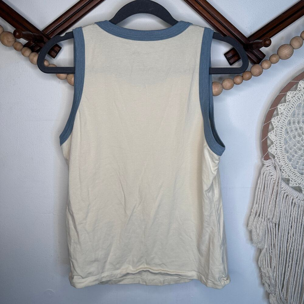 Natural Life Floral Ringer Tank - Picture 3 of 3